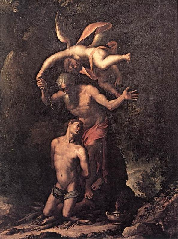LIGOZZI, Jacopo Sacrifice of Isaac sg oil painting image